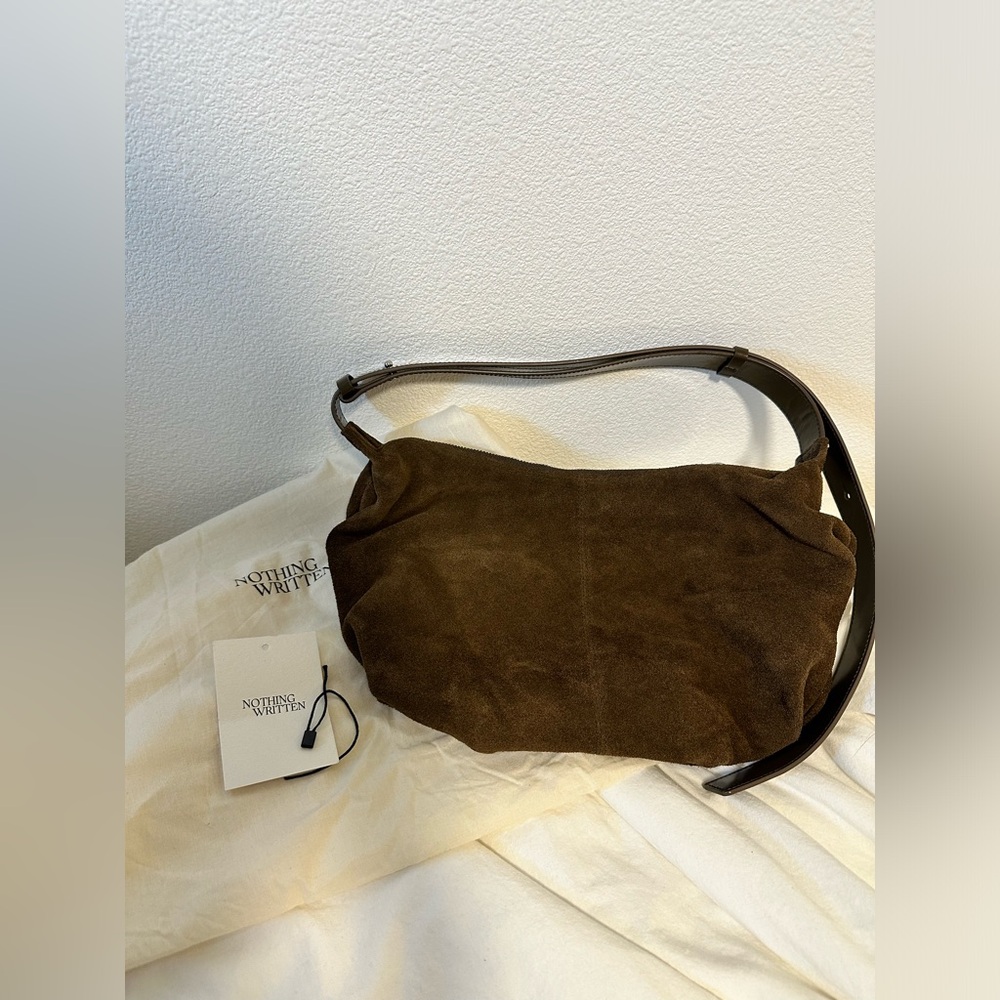 Nothing Written Suede Bag